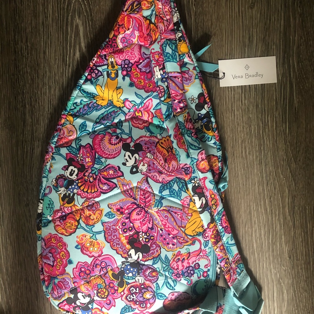 NWT Vera Bradley Disney sling pack